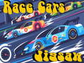 თამაშის Race Cars Jigsaw
