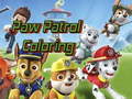 თამაშის Paw Patrol Coloring