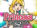 თამაშის Princess Coloring Book Glitter