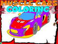 თამაშის Muscle Cars Coloring