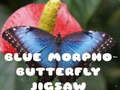 თამაშის Blue Morpho Butterfly Jigsaw