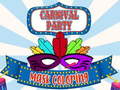 თამაშის Carnival Party Mask Coloring