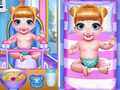 თამაშის Twins Lovely Bathing Time