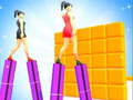 თამაშის Heels Run Race - Stack Rider