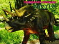 თამაშის Triceratops Dinosaur Puzzle