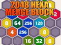 თამაშის 2048 Hexa Merge Block