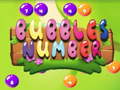 თამაშის Bubbles Number 
