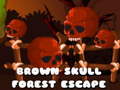 თამაშის Brown Skull Forest Escape