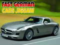 თამაშის Fast German Cars Jigsaw