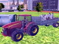 თამაშის 3D city tractor garbage sim