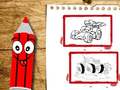 თამაშის Back To School Cars Coloring Book
