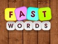 თამაშის Fast Words