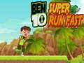 თამაშის Ben 10 Super Run Fast