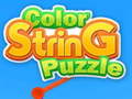 თამაშის Color string puzzle