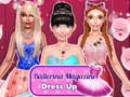 თამაშის Ballerina Magazine Dress Up 