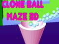 თამაშის Clone Ball Maze 3D