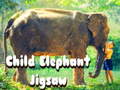 თამაშის Child Elephant Jigsaw