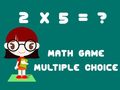 თამაშის Math Game Multiple Choice