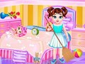 თამაშის Baby Taylor Messy Home Clean Up