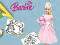 თამაშის Barbie Doll Coloring Book