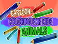 თამაშის Cartoon Coloring Book for Kids Animals