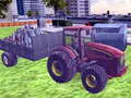 თამაშის Tractor Driving Garbage collect