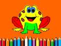 თამაშის Back To School: Frog Coloring Book