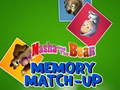 თამაშის Masha and the Bear Memory Match Up