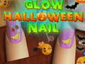 თამაშის Glow Halloween Nails