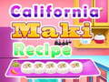 თამაშის California Maki Recipe