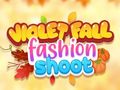 თამაშის Violet Fall Fashion Shoot