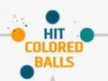 თამაშის Hit Colored Balls