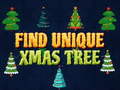 თამაშის Find Unique Xmas Tree