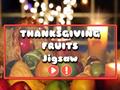 თამაშის Thanksgiving Fruits Jigsaw