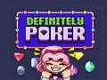 თამაშის Definitely Poker