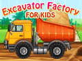 თამაშის Excavator Factory For Kids