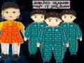 თამაშის Squid Game Pop It Jigsaw