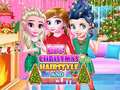 თამაშის BFF Christmas Tree Hairstyle and Biscuits