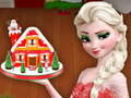 თამაშის Xmas Gingerbread House Cake