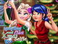 თამაშის Ladybug And Elsa Xmas Selfie