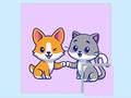 თამაშის Cats and Dogs Puzzle