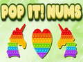 თამაშის Pop It! Nums 