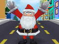 თამაშის Santa City Run surfers