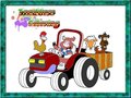 თამაშის Tractor Coloring Pages