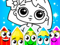 თამაშის Coloring Dolls