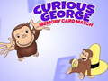 თამაშის Curious George Memory Card Match