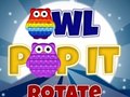 თამაშის Owl Pop It Rotate