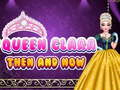 თამაშის Queen Clara Then and Now