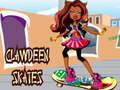 თამაშის Clawdeen skates