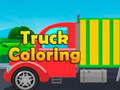 თამაშის Truck Coloring